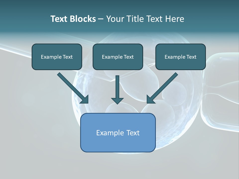 Artificial Genome Reproduction PowerPoint Template