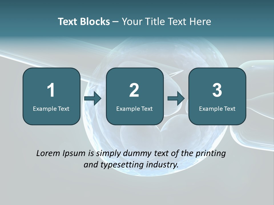 Artificial Genome Reproduction PowerPoint Template