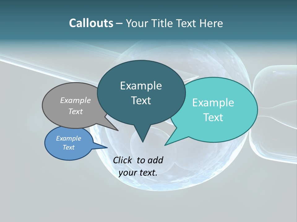 Artificial Genome Reproduction PowerPoint Template