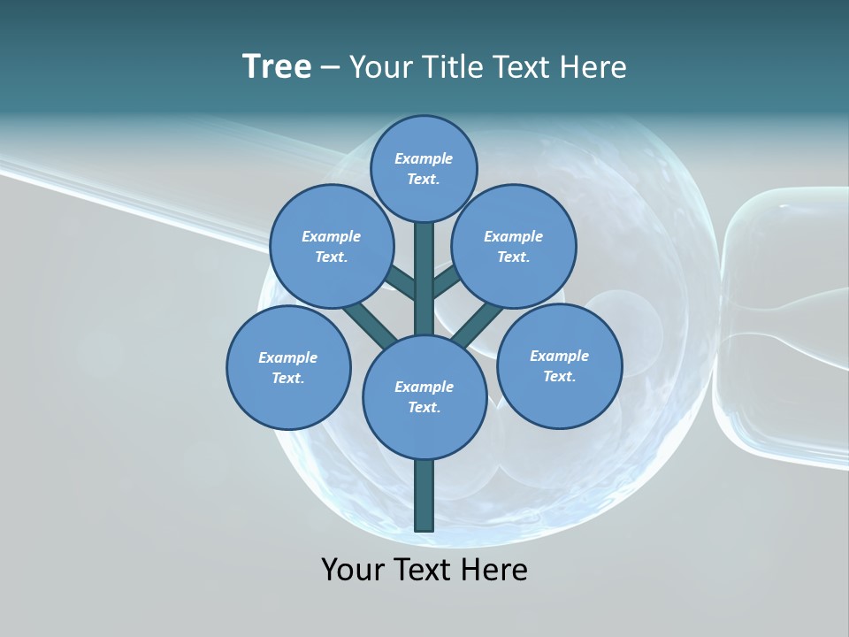 Artificial Genome Reproduction PowerPoint Template