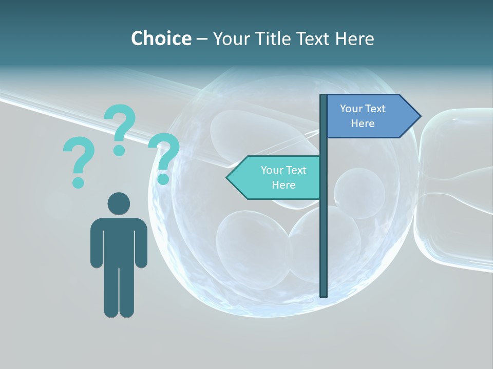 Artificial Genome Reproduction PowerPoint Template