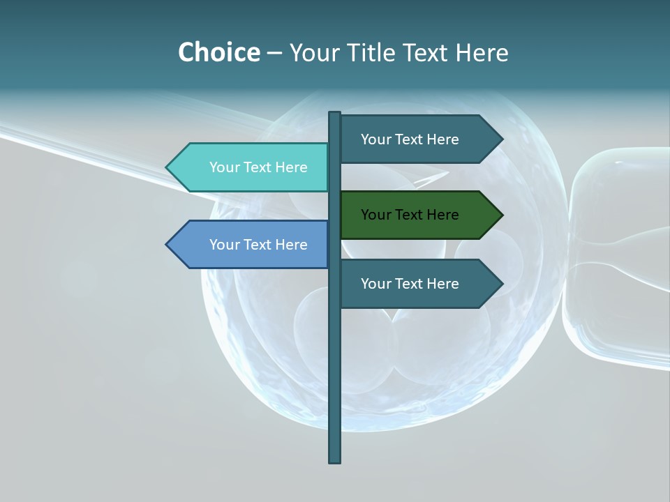 Artificial Genome Reproduction PowerPoint Template