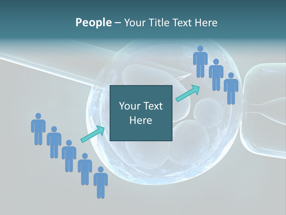 Artificial Genome Reproduction PowerPoint Template
