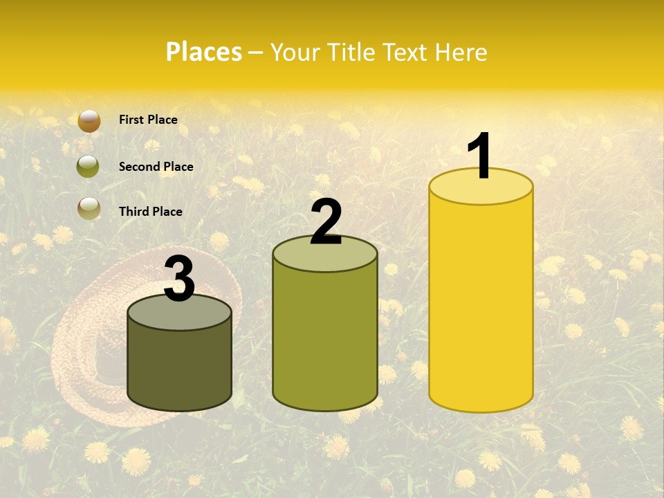 Environment Beautiful Orange PowerPoint Template