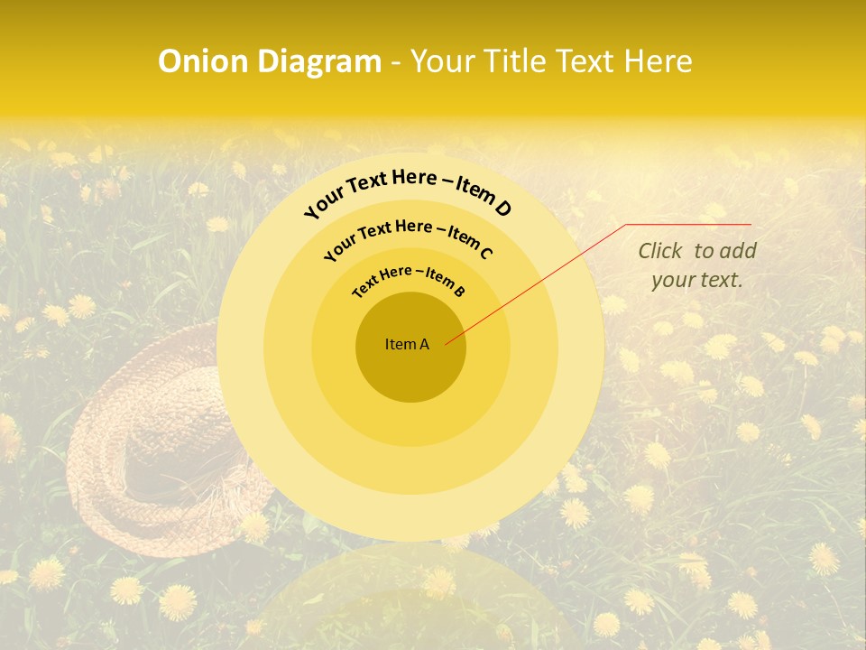 Environment Beautiful Orange PowerPoint Template