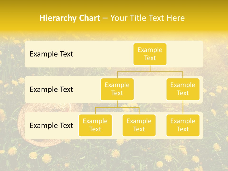 Environment Beautiful Orange PowerPoint Template