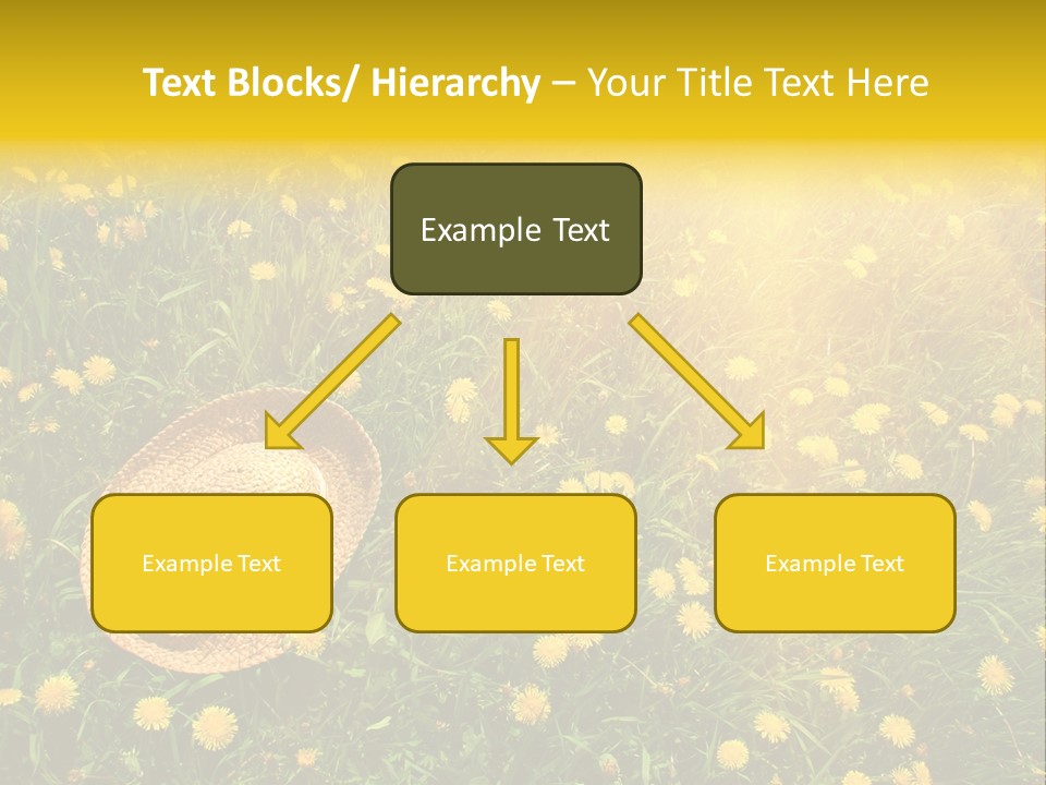 Environment Beautiful Orange PowerPoint Template