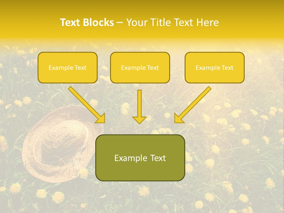 Environment Beautiful Orange PowerPoint Template