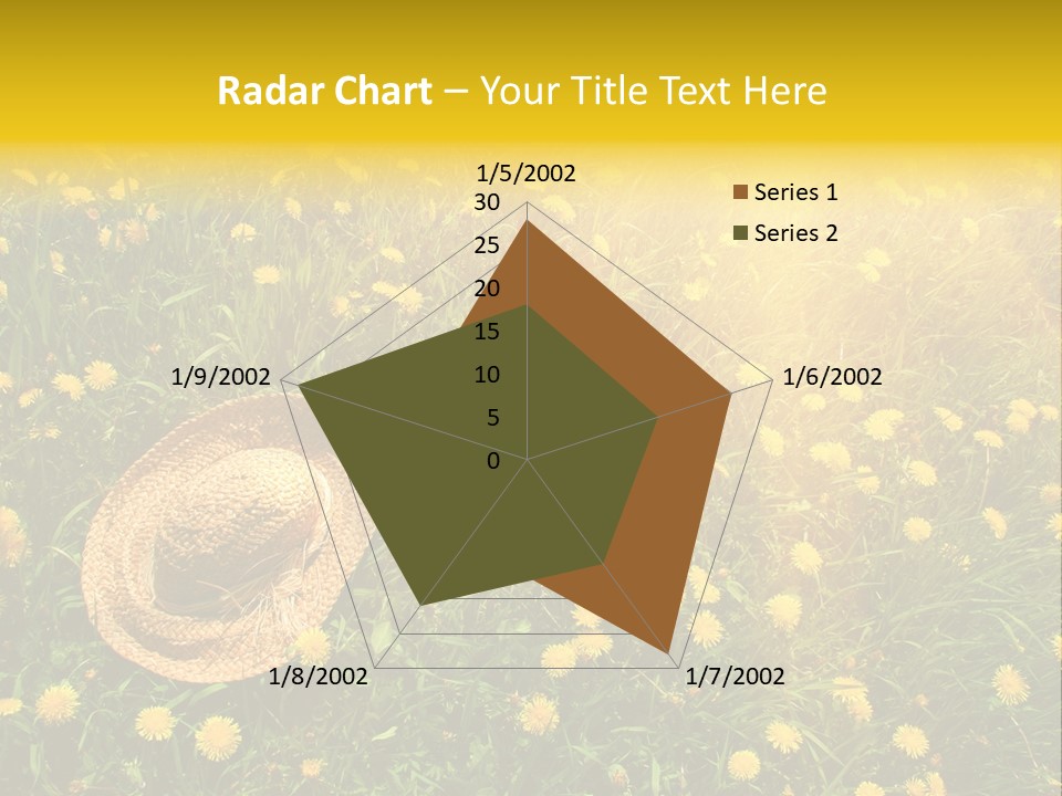 Environment Beautiful Orange PowerPoint Template