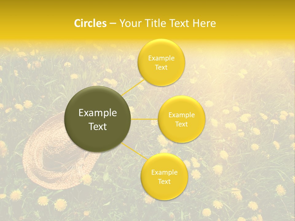 Environment Beautiful Orange PowerPoint Template