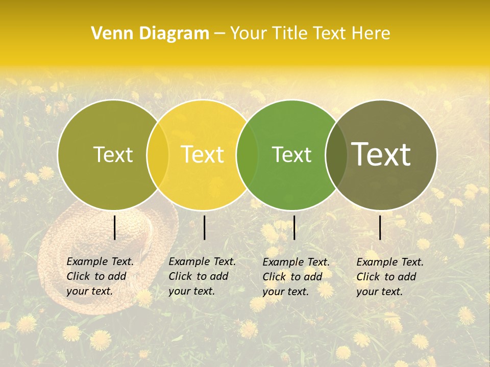 Environment Beautiful Orange PowerPoint Template