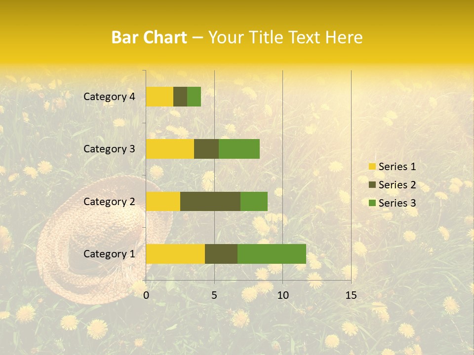 Environment Beautiful Orange PowerPoint Template