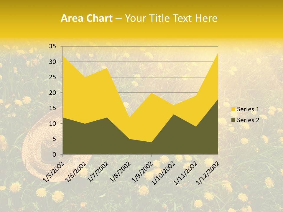 Environment Beautiful Orange PowerPoint Template