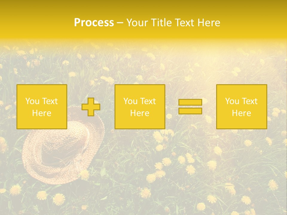 Environment Beautiful Orange PowerPoint Template