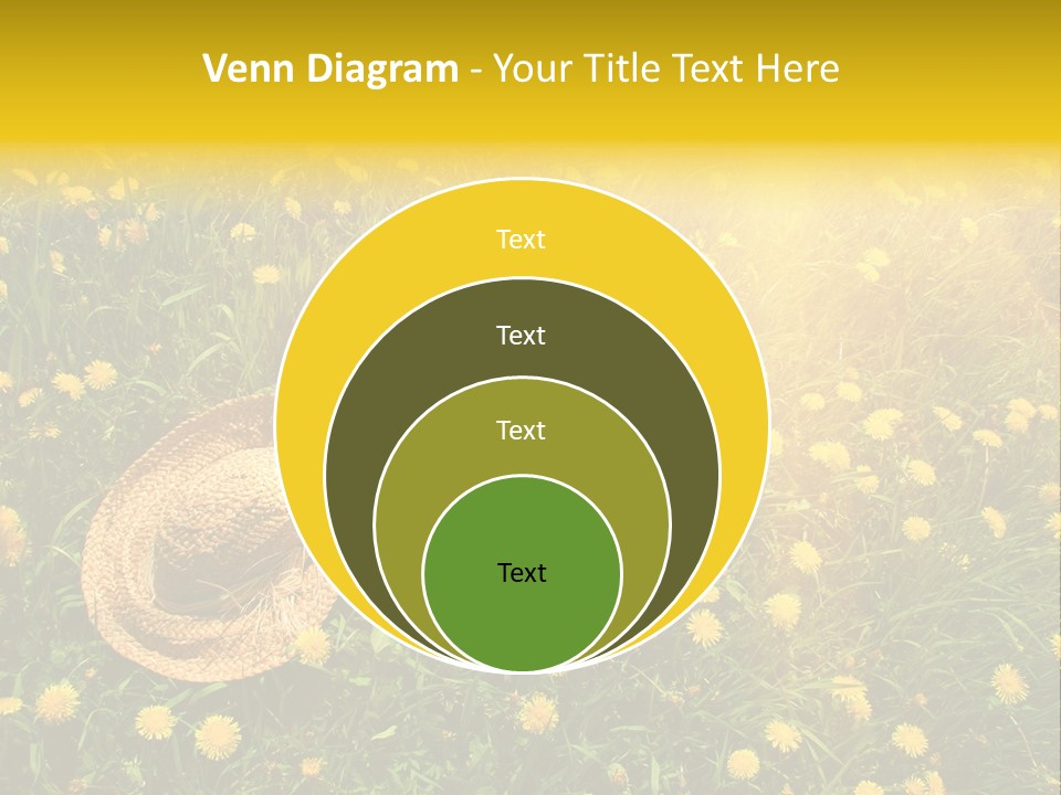 Environment Beautiful Orange PowerPoint Template