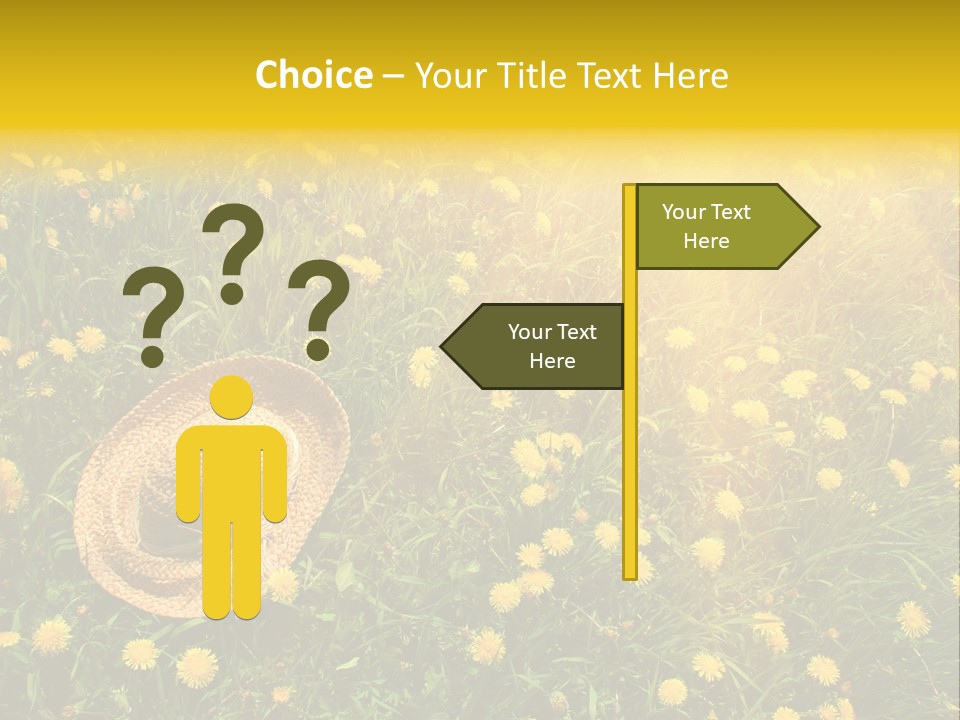 Environment Beautiful Orange PowerPoint Template