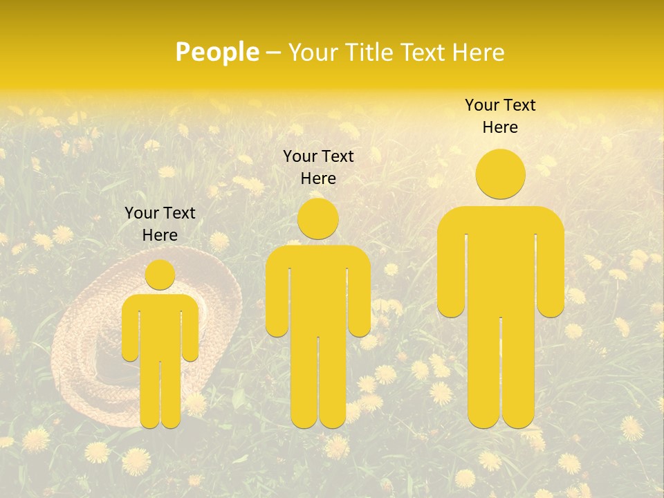 Environment Beautiful Orange PowerPoint Template