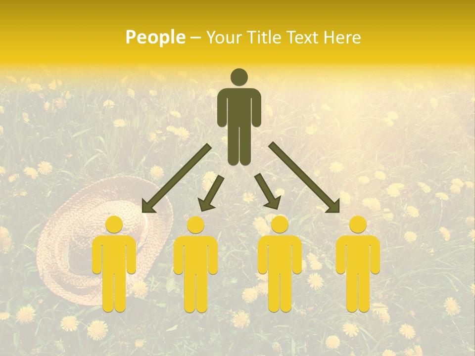 Environment Beautiful Orange PowerPoint Template