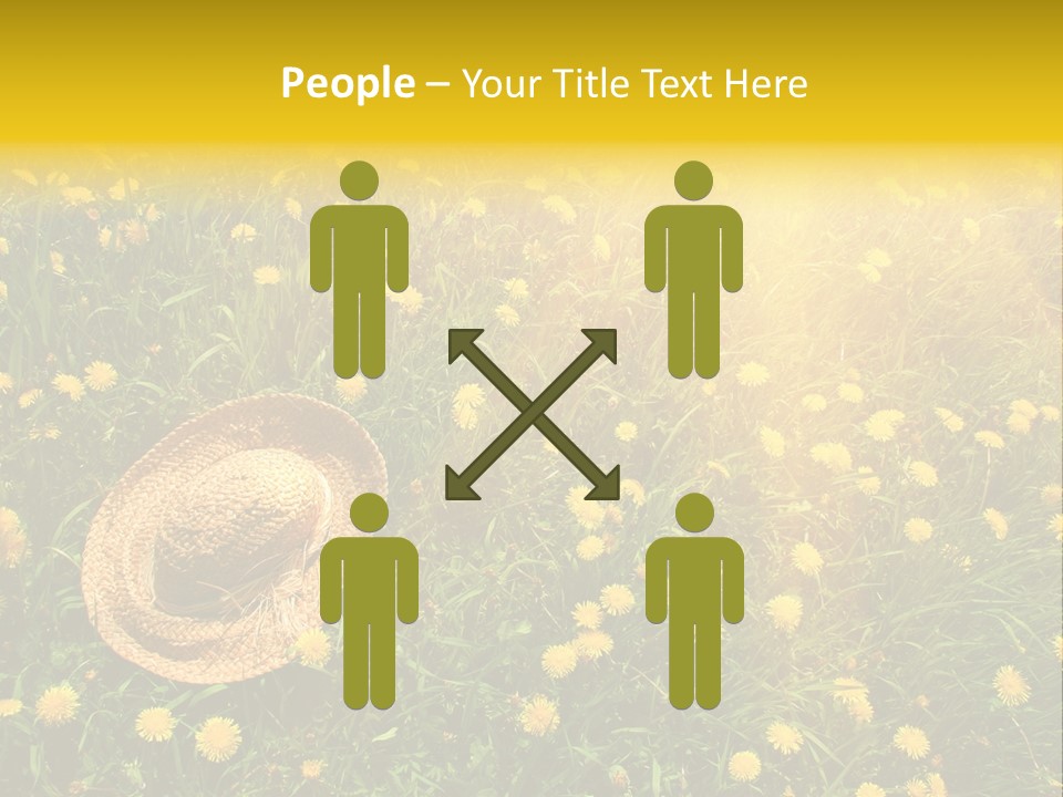 Environment Beautiful Orange PowerPoint Template