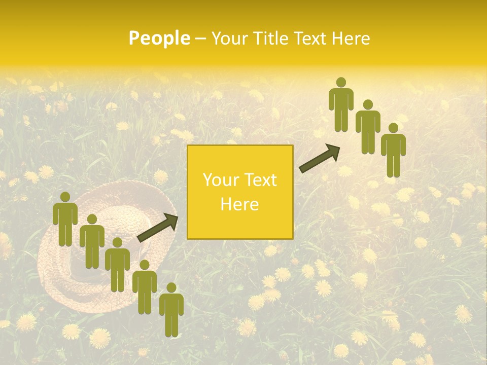 Environment Beautiful Orange PowerPoint Template