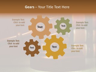 Legal Attorney Hammer PowerPoint Template