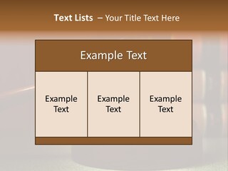Legal Attorney Hammer PowerPoint Template