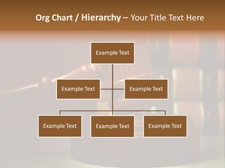 Legal Attorney Hammer PowerPoint Template