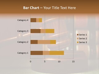 Legal Attorney Hammer PowerPoint Template