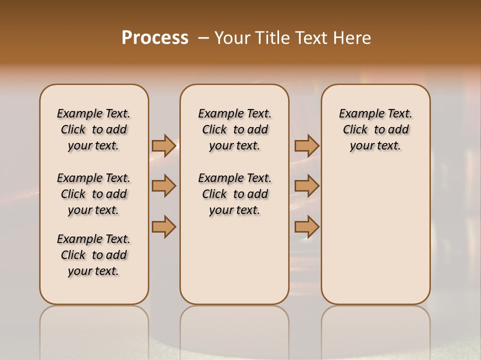 Legal Attorney Hammer PowerPoint Template
