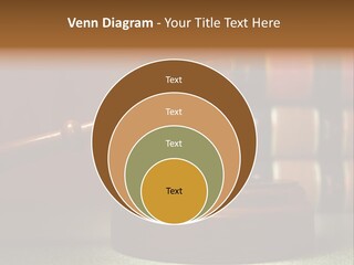 Legal Attorney Hammer PowerPoint Template