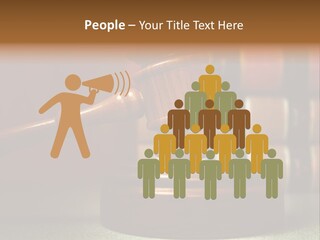 Legal Attorney Hammer PowerPoint Template