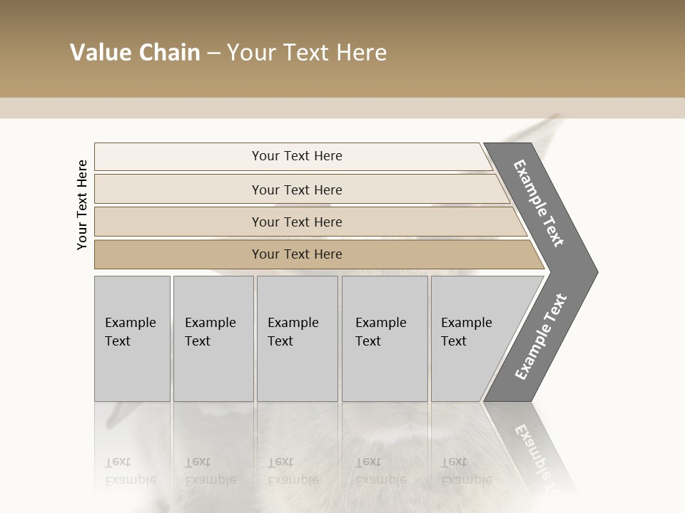 Easter Fluffy Rabbit PowerPoint Template