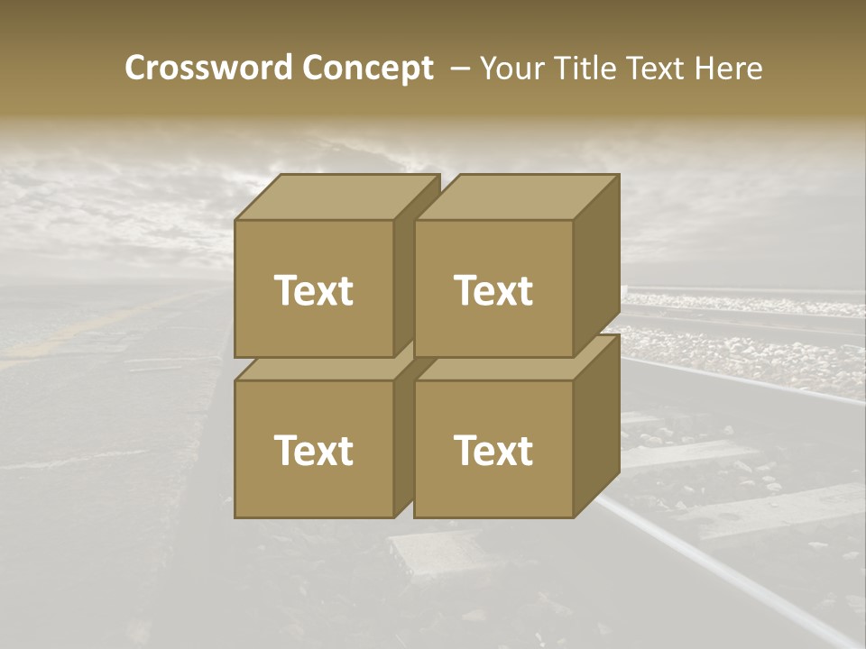 Road Iron Technology PowerPoint Template