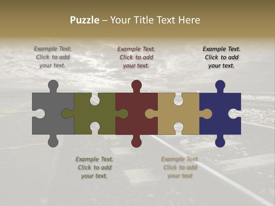 Road Iron Technology PowerPoint Template