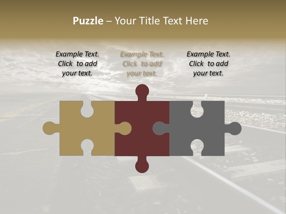 Road Iron Technology PowerPoint Template