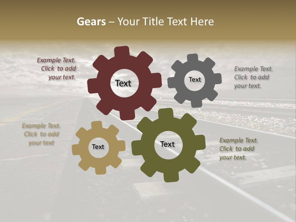 Road Iron Technology PowerPoint Template