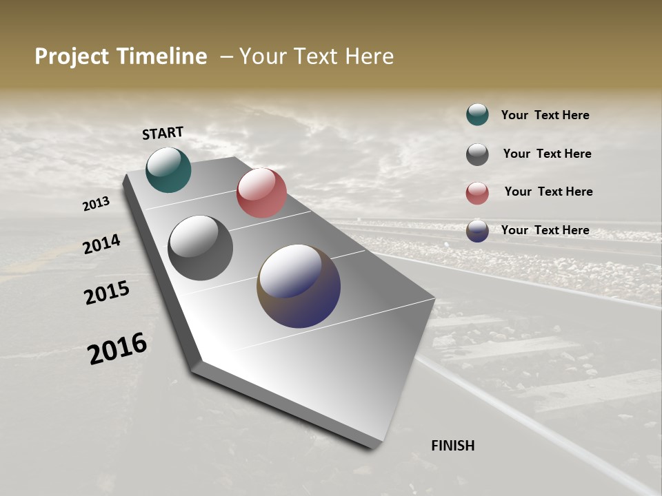 Road Iron Technology PowerPoint Template