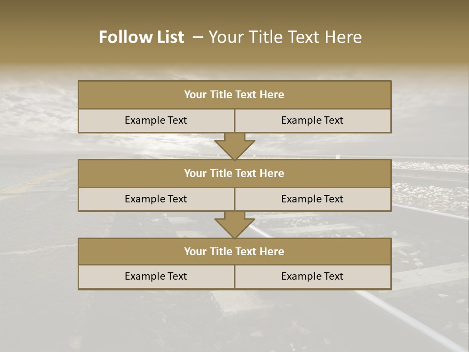 Road Iron Technology PowerPoint Template