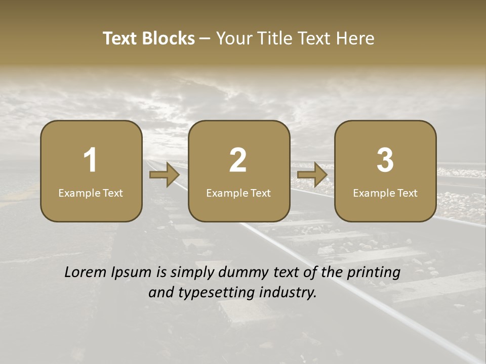 Road Iron Technology PowerPoint Template