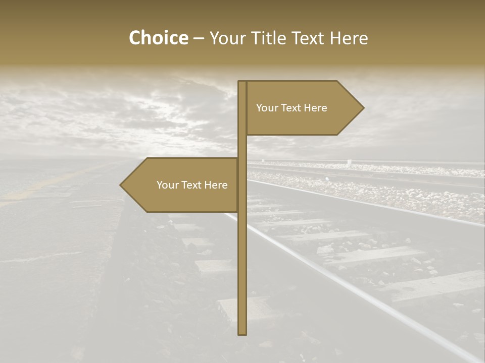 Road Iron Technology PowerPoint Template