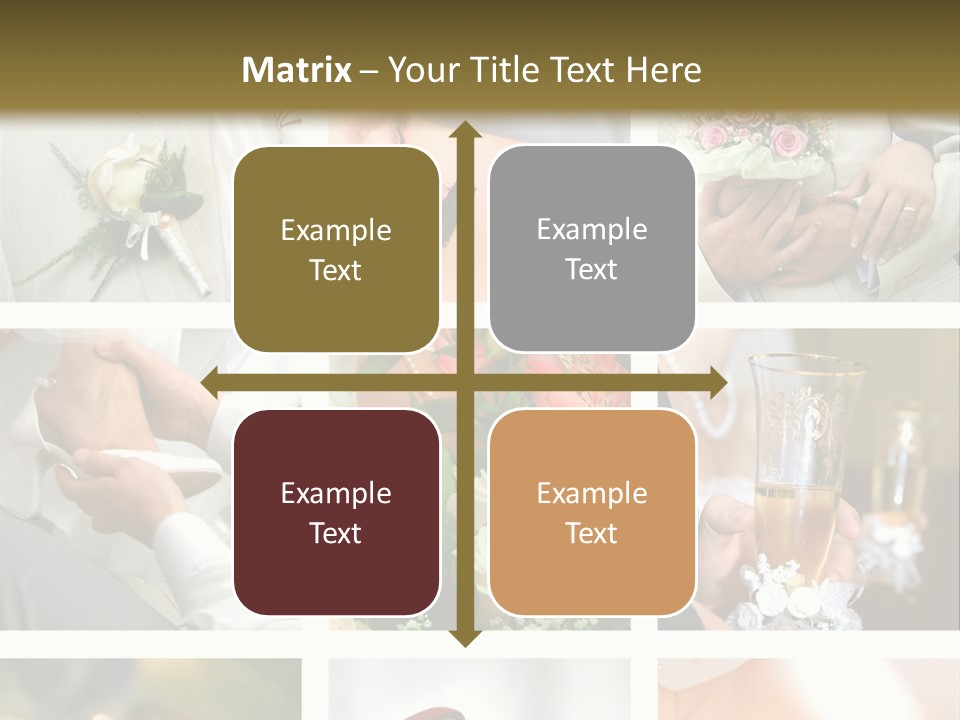 Celebrate Bridal People PowerPoint Template