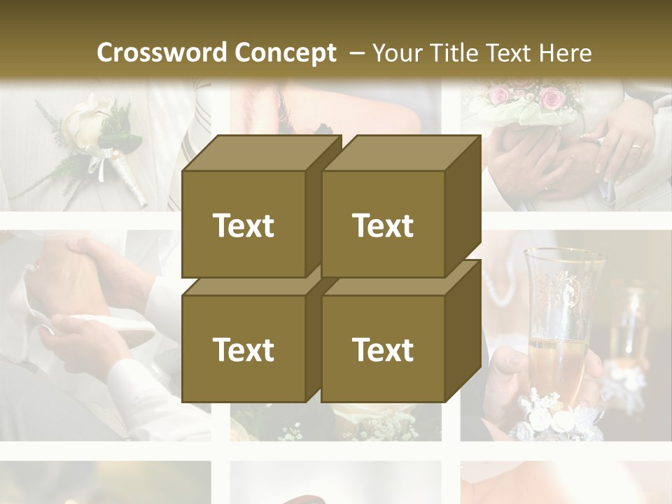 Celebrate Bridal People PowerPoint Template