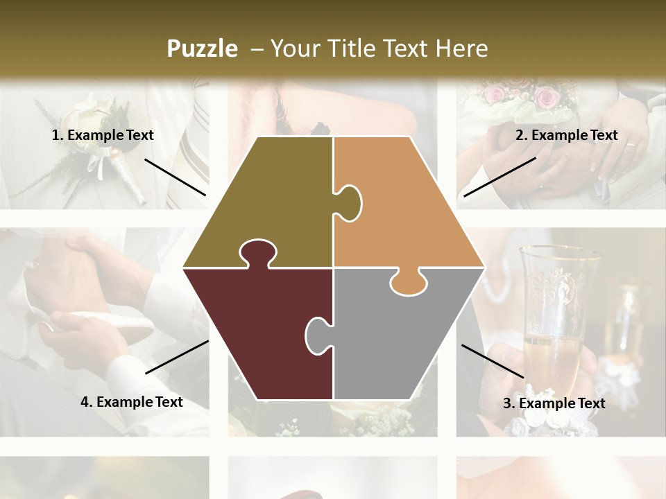 Celebrate Bridal People PowerPoint Template