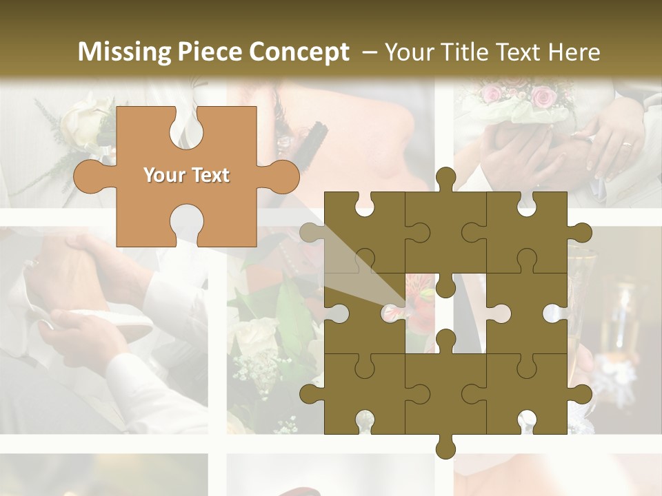 Celebrate Bridal People PowerPoint Template