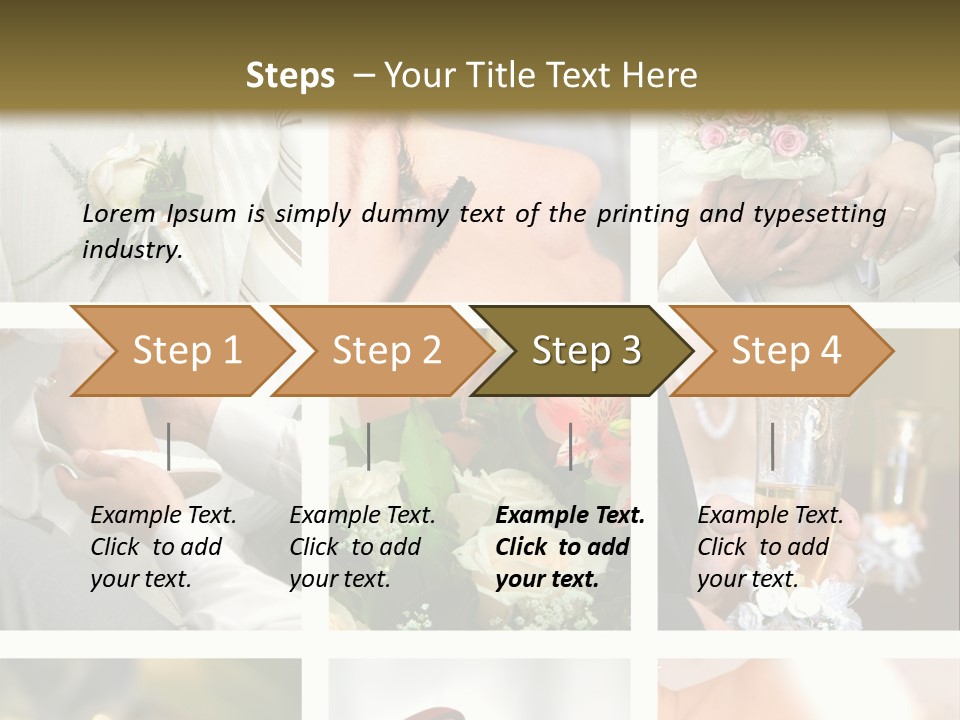 Celebrate Bridal People PowerPoint Template
