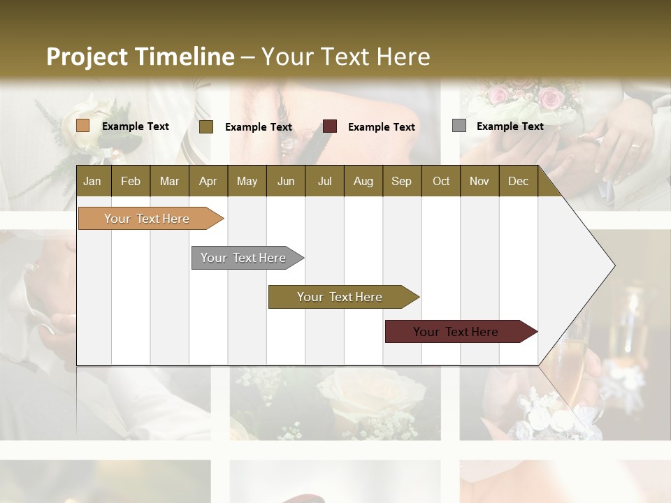 Celebrate Bridal People PowerPoint Template