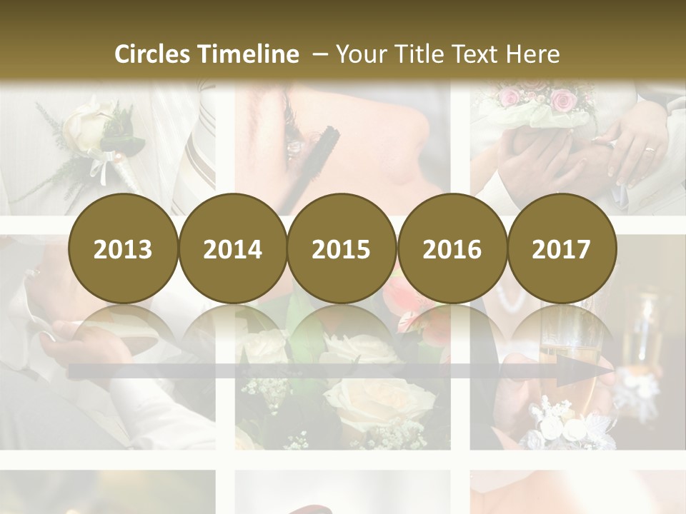 Celebrate Bridal People PowerPoint Template