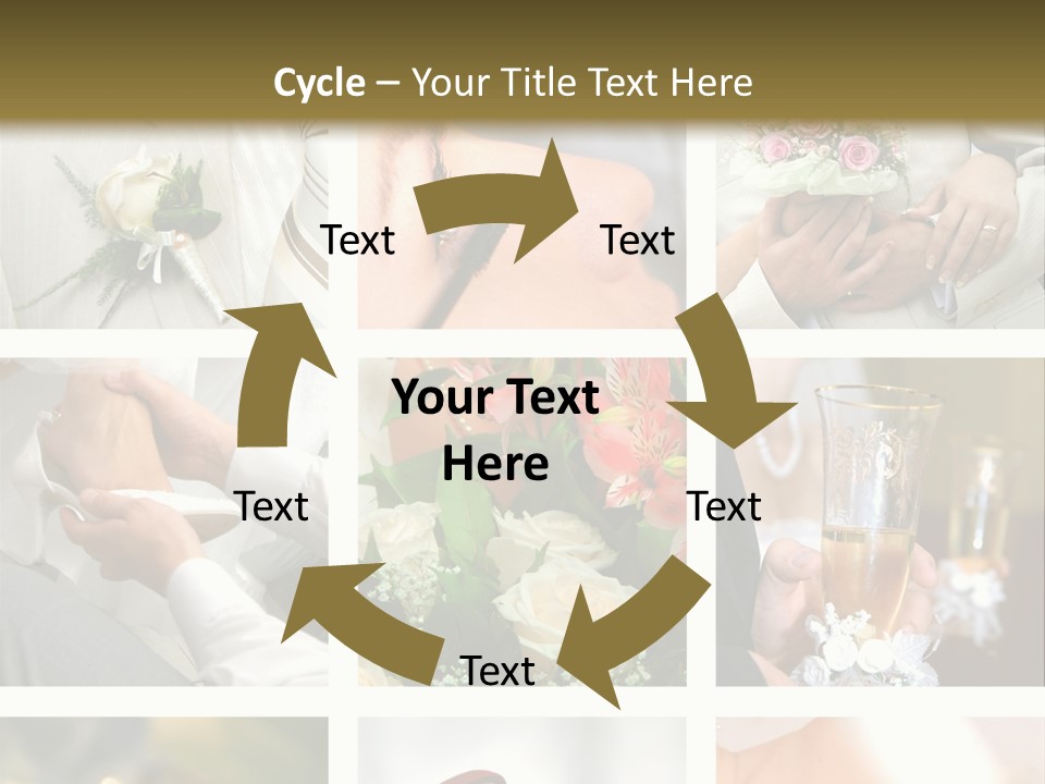 Celebrate Bridal People PowerPoint Template