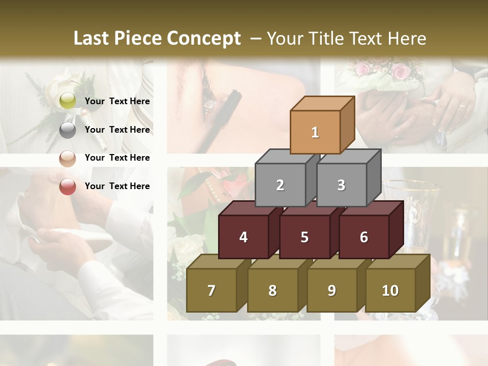 Celebrate Bridal People PowerPoint Template