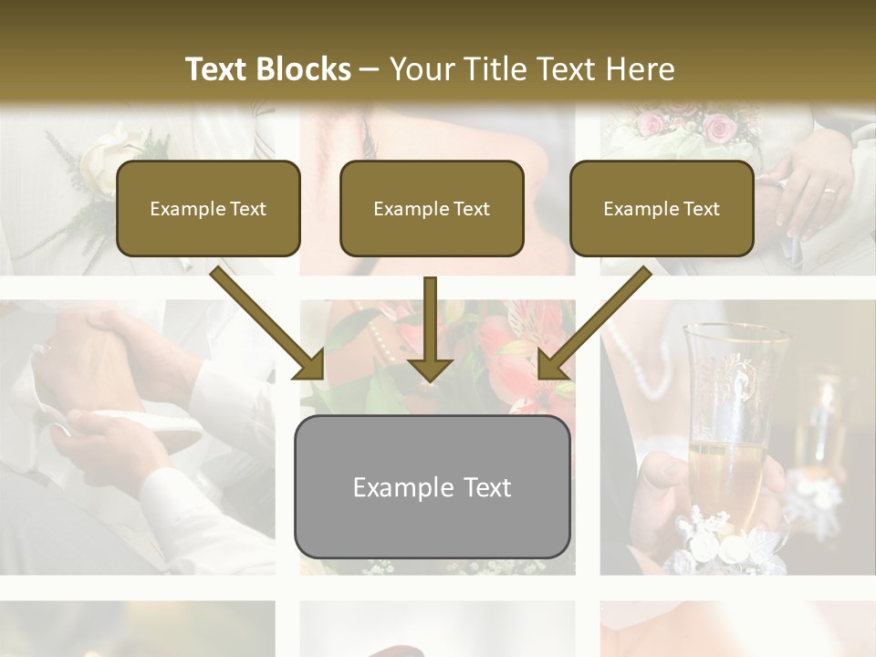 Celebrate Bridal People PowerPoint Template